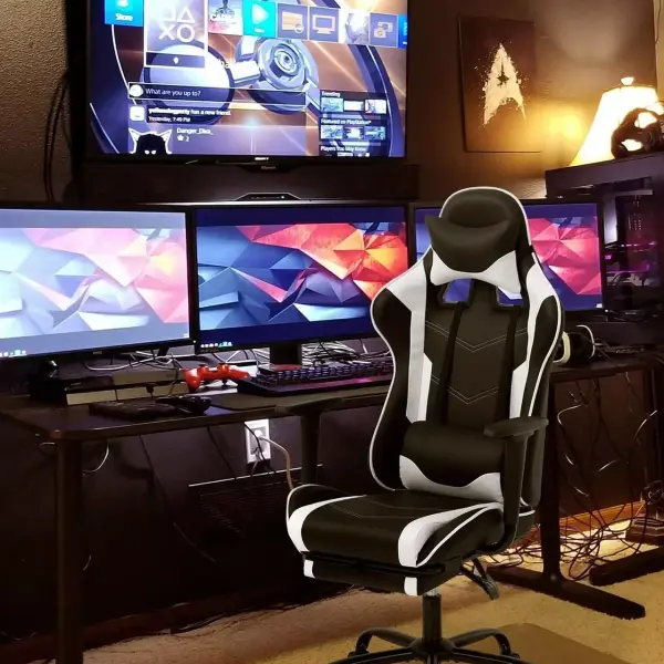 Ghế gaming FWD OC 1688 White Black