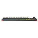 BÀN PHÍM CƠ AULA F98 PRO 3 MODE ĐEN/TRẮNG TRONG SUỐT (TYPE-C + 2.4G + BLUETOOTH, ICE CRYSTAL SWITCH, LED RGB)