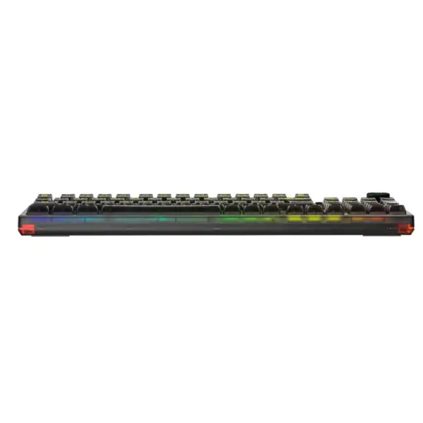BÀN PHÍM CƠ AULA F98 PRO 3 MODE ĐEN/TRẮNG TRONG SUỐT (TYPE-C + 2.4G + BLUETOOTH, ICE CRYSTAL SWITCH, LED RGB)