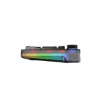 BÀN PHÍM CƠ AULA F98 PRO 3 MODE ĐEN/TRẮNG TRONG SUỐT (TYPE-C + 2.4G + BLUETOOTH, ICE CRYSTAL SWITCH, LED RGB)