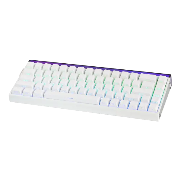 Bàn Phím Cơ Gaming Có Dây Aula HERO68HE (Màu Trắng/ Black King Magnetic Switch - Rapid Trigger)