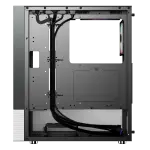 CASE MAGIC GM-04 AIR BLACK AND WHITE GLASS 3 FAN (ATX)