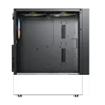 CASE MAGIC GM-04 BLACK AND WHITE GLASS 3 FAN (ATX)