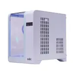 CASE MIK BARBATOS M BLACK/WHITE | M-ATX | KHÔNG FAN
