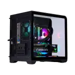 CASE MIK BARBATOS M BLACK/WHITE | M-ATX | KHÔNG FAN