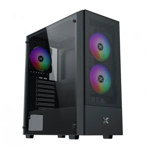 CASE XIGMATEK HERO II AIR 3F - GAMING ATX, KÈM 03 FAN XIGMATEK Z20F