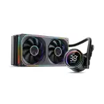 Tản nhiệt nước Jonsbo TH-240 Black (ARGB, Hiển Thị Nhiệt Độ)