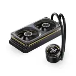 Tản nhiệt nước Jonsbo TH-240 Black (ARGB, Hiển Thị Nhiệt Độ)