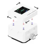 Tản Nhiệt Nước Thermalright Frozen Warframe 360 SE ARGB Black/ White