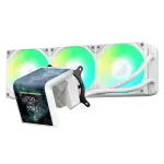 Tản nhiệt nước TRYX PANORAMA SE ARGB 360 ARGB WHITE (Màn hình 3D 6.5"/Bơm Asetek Adela)
