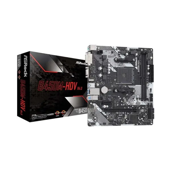 MAINBOARD ASROCK B450M-HDV R4.0