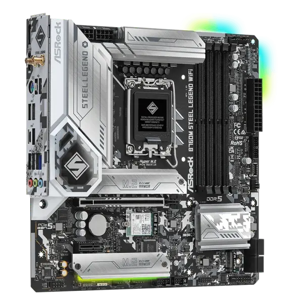 MAINBOARD ASRock B760M STEEL LEGEND WIFI DDR5