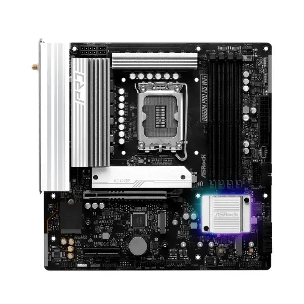 Mainboard ASRock B860M PRO RS WIFI (4xDDR5/LGA 1851/ MATX)