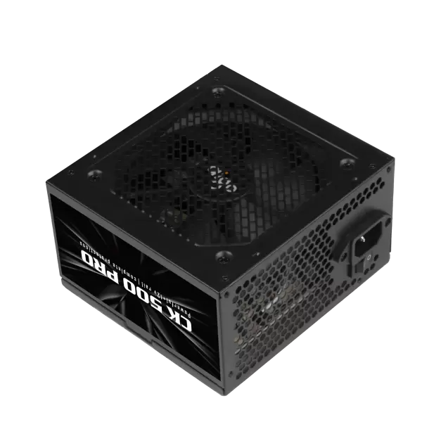 NGUỒN AIGO CK550 PRO 500W/ 80+ EFICIENCY ( DÂY CÁP ĐEN DẸT)