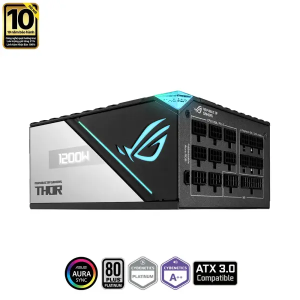 Nguồn Asus Rog Thor 1200P2 Platium II 1200W 80 Plus Platinum Full Modular