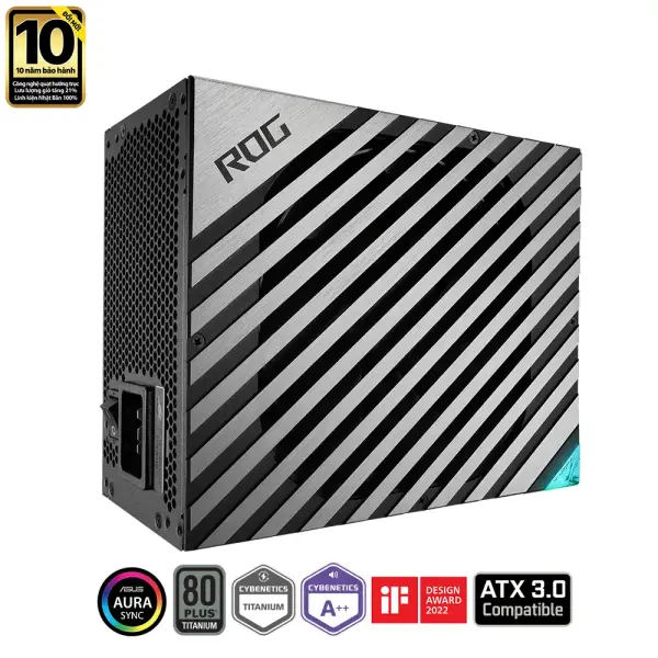 Nguồn Asus Rog Thor 1600T Gaming 1600W 80 Plus Titanium - Full Modular