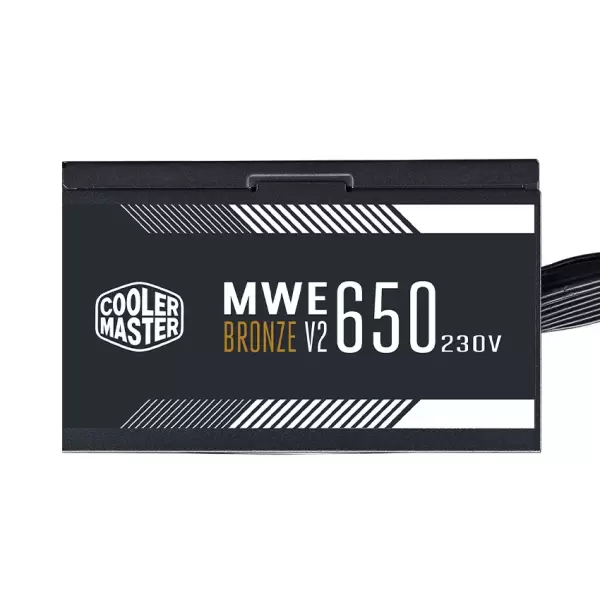 NGUỒN COOLER MASTER MWE 650 BRONZE V2 230V (650W / 80 PLUS BRONZE / NON MODULAR)