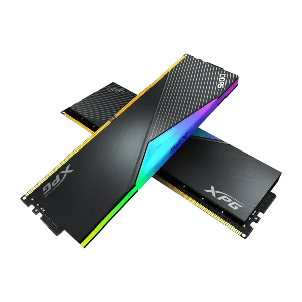 RAM ADATA LANCER RGB 32GB (16GBx2 ) 6000Mhz DDR5 BLACK (AX5U6000C3016G-BCLARBK)