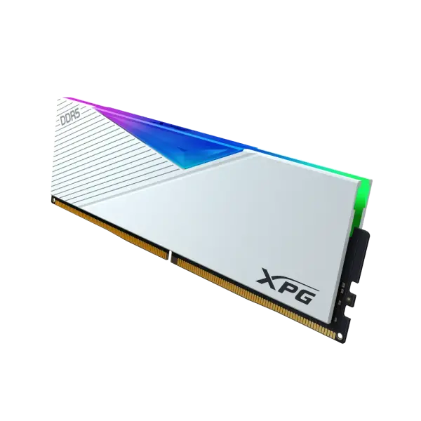 RAM D5 ADATA LANCER RGB 16GB (1X16) 6000MHZ WHITE (AX5U6000C3016G-CLARWH) LCR
