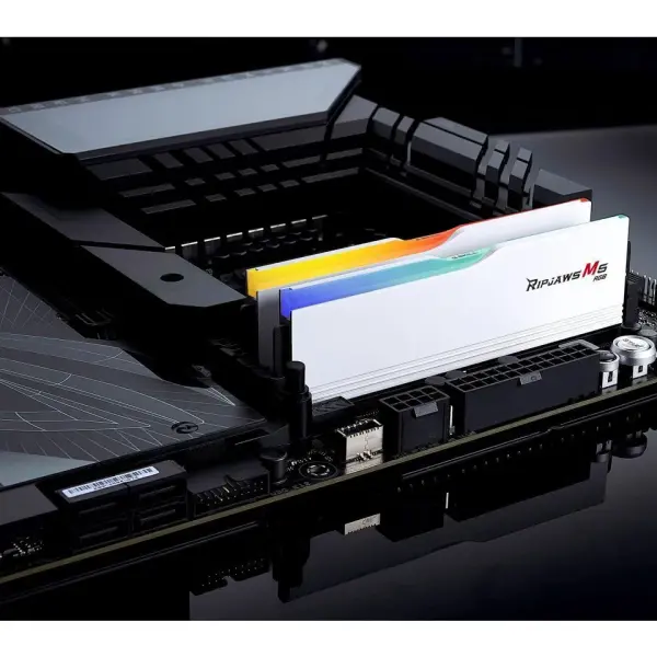 RAM GSKILL RIPJAWS M5 RGB 64GB (2X32GB) 5200MHZ DDR5 (F5-5200J4040A32GX2-RM5RW)