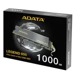 SSD ADATA LEGEND 800 1TB PCIE GEN4 X4 M.2 2280 (ALEG-800-1000GCS)