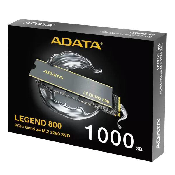 SSD ADATA LEGEND 800 1TB PCIE GEN4 X4 M.2 2280 (ALEG-800-1000GCS)