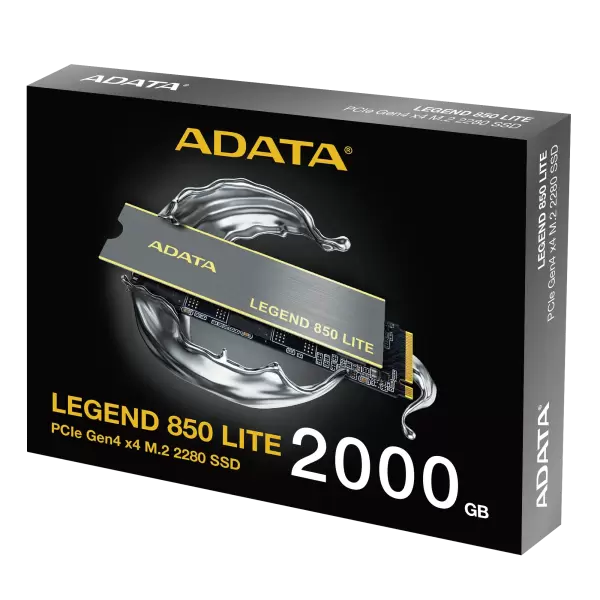 SSD ADATA LEGEND 850 LITE 2TB PCIe Gen4x4 M.2 2280 (ALEG-850L-2000GCS)
