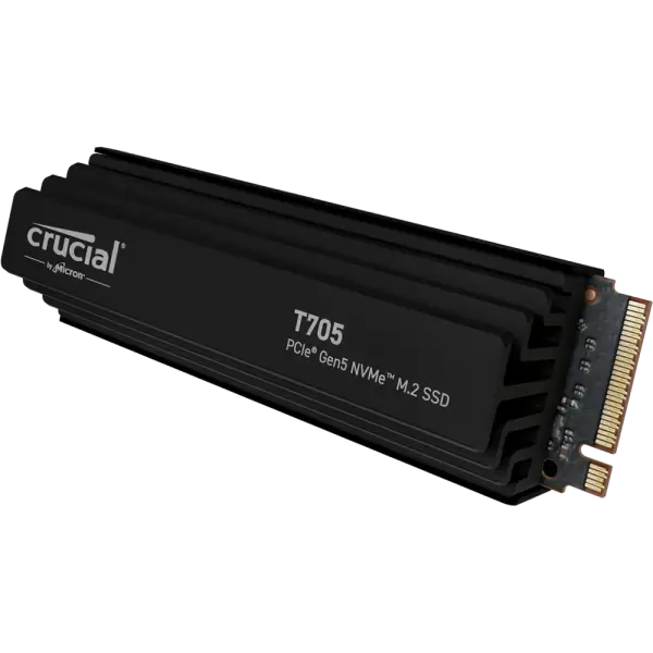 SSD Crucial 1TB T705 M.2 PCIe Gen5 x4 NVMe With Heatsink CT1000T705SSD5