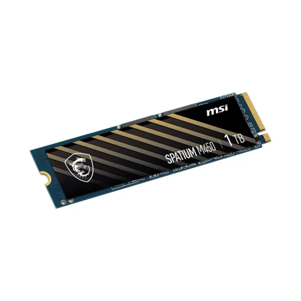 SSD MSI SPATIUM M450 1TB V1 M.2 2280 PCIe Gen4 x4 NVMe SPATIUM-M450-1TB-V1