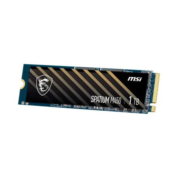 SSD MSI SPATIUM M450 1TB V1 M.2 2280 PCIe Gen4 x4 NVMe SPATIUM-M450-1TB-V1