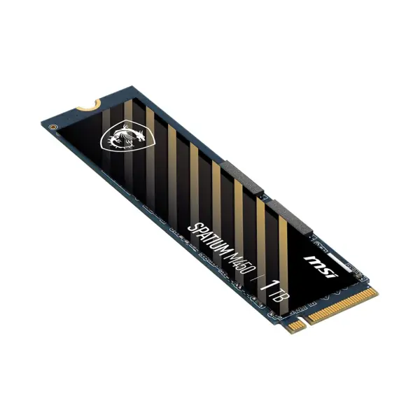 SSD MSI SPATIUM M450 1TB V1 M.2 2280 PCIe Gen4 x4 NVMe SPATIUM-M450-1TB-V1