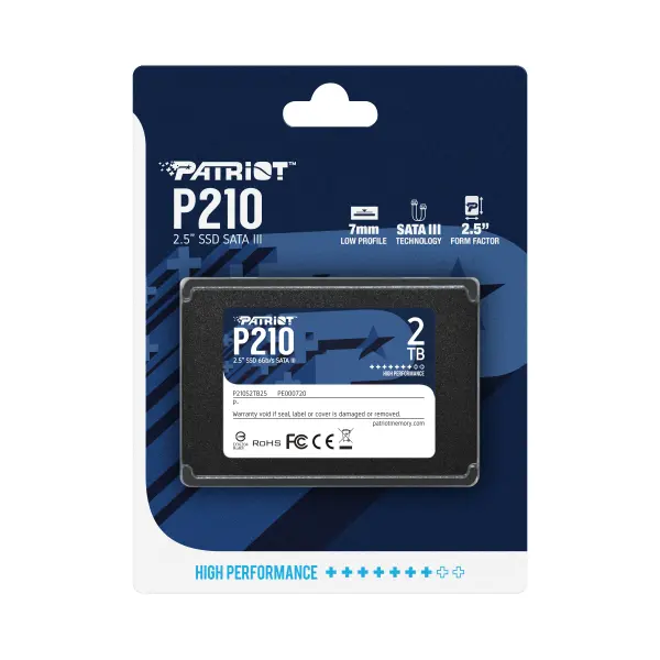 SSD PATRIOT P210 2TB SATA III (P210S2TB25)