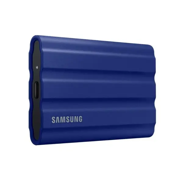 Ổ cứng SSD gắn ngoài Samsung T7 Shield Portable 2TB Màu Be/Xanh Dương