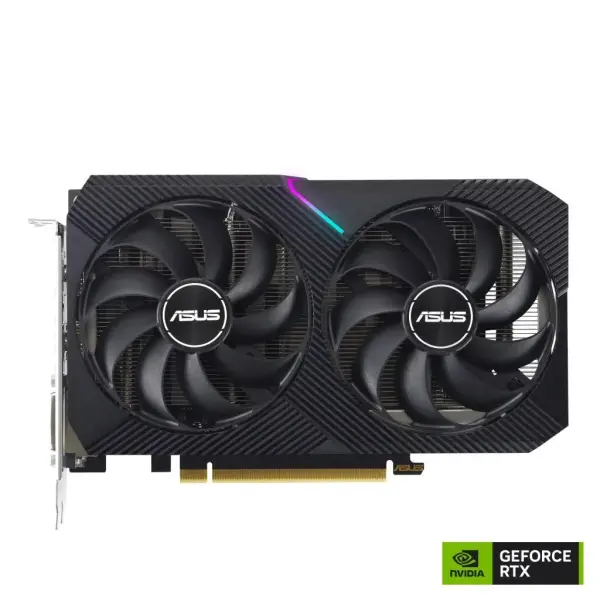 Card màn hình ASUS Dual GeForce RTX 3050 V2 OC Edition 8GB GDDR6 DUAL-RTX3050-O8G-V2