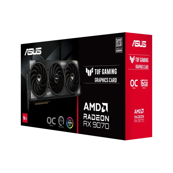 Card màn hình ASUS TUF Gaming Radeon RX 9070 OC Edition 16GB GDDR6 TUF-RX9070-O16G-GAMING