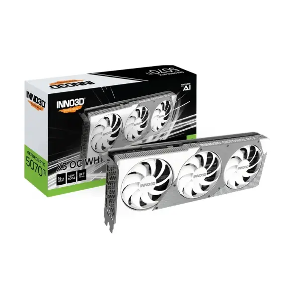 Card Màn Hình INNO3D GeForce RTX 5070 Ti X3 OC WHITE