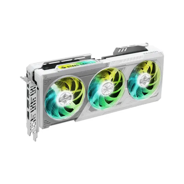 Card màn hình Asrock Radeon RX 9070 XT Steel Legend 16GB RX9070XT SL 16G