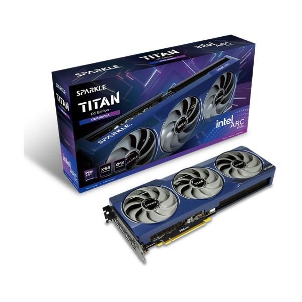 Card màn hình SPARKLE Intel Arc B580 TITAN OC 12GB GDDR6 SB580T-12GOC