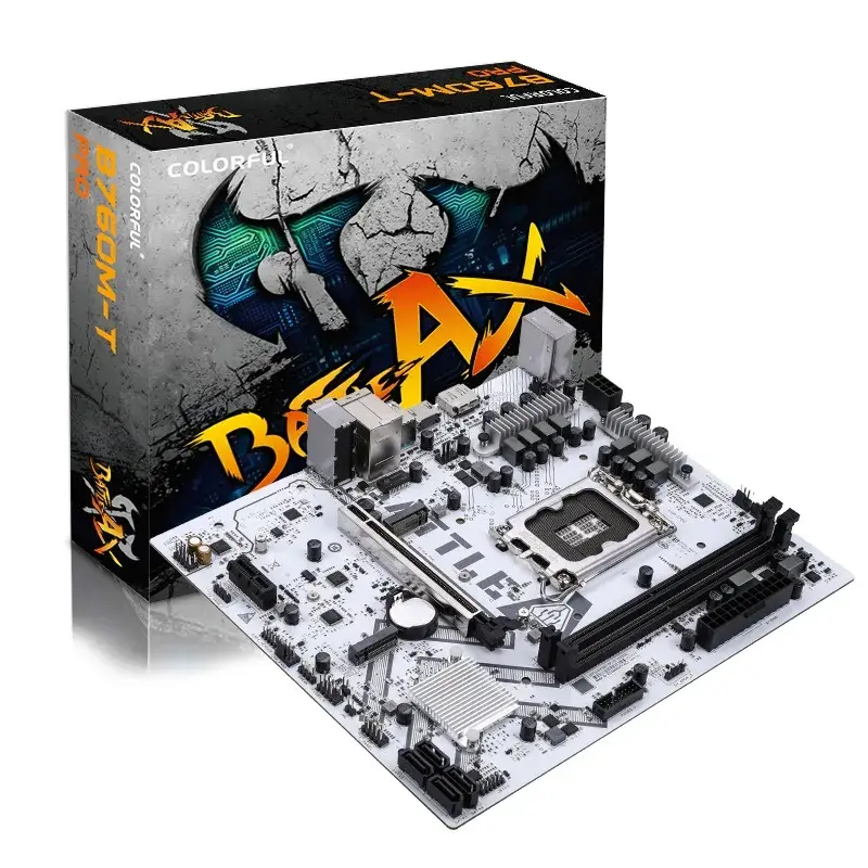 MAINBOARD COLORFUL BATTLE-AX B760M-T PRO V20 (SOCKET 1700 | M-ATX | 2 ...
