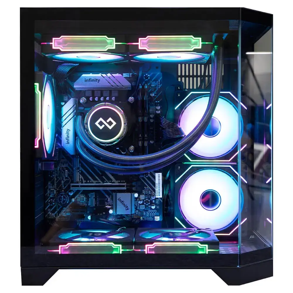 Shizo Rails Case Infinity Shizo – Micro-ATX Chassis - VDStore - PC Gaming Gear ...